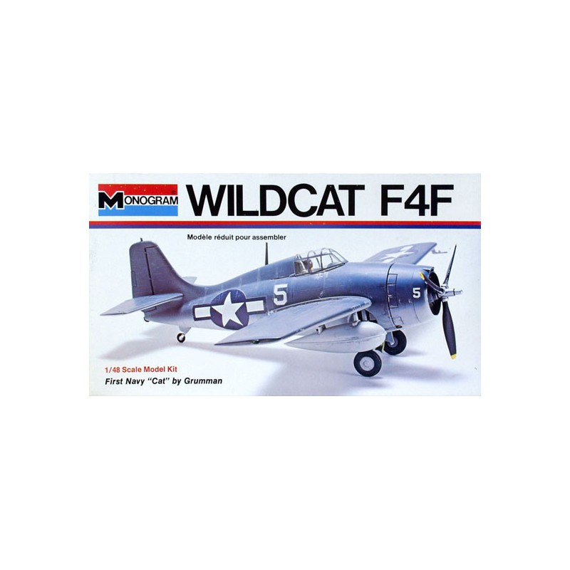 WildCat F4F1/48 plastic plane model | Scientific-MHD
