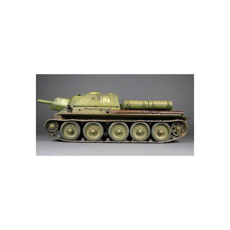 SU-122 MID P. P. P. P. P. P. Plastic Model + 1/35 interior | Scientific-MHD