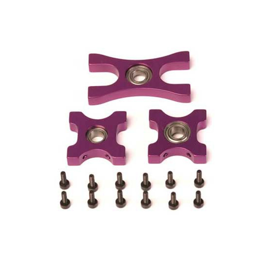 Accessory for radio -controlled helicopter support aluminum bearing axis P. | Scientific-MHD