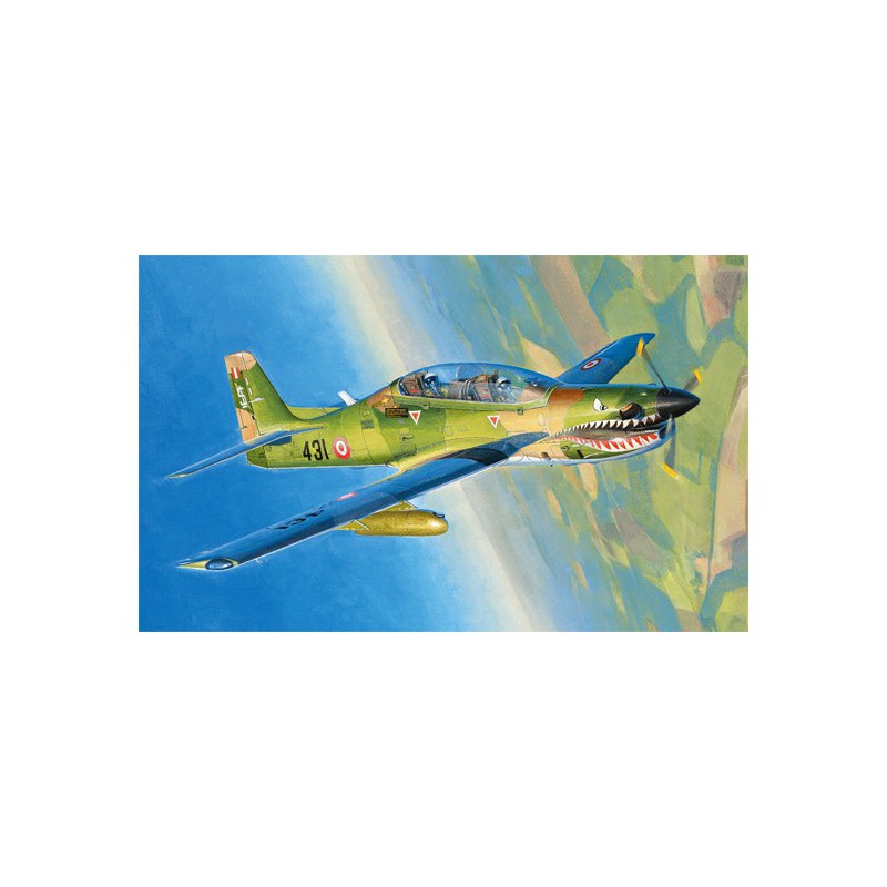Brazilian Emb312 tucano 1/48 plastic plane model | Scientific-MHD