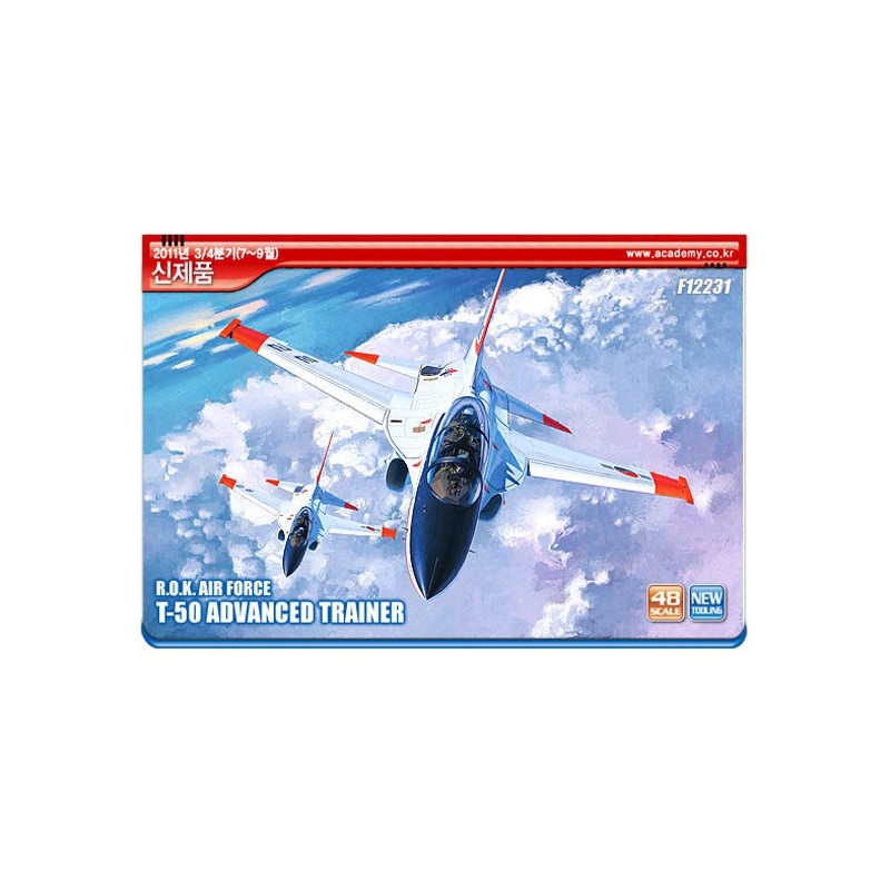 T-50 ADVA plastic plane model. Trainer Rok AF 1/48 | Scientific-MHD