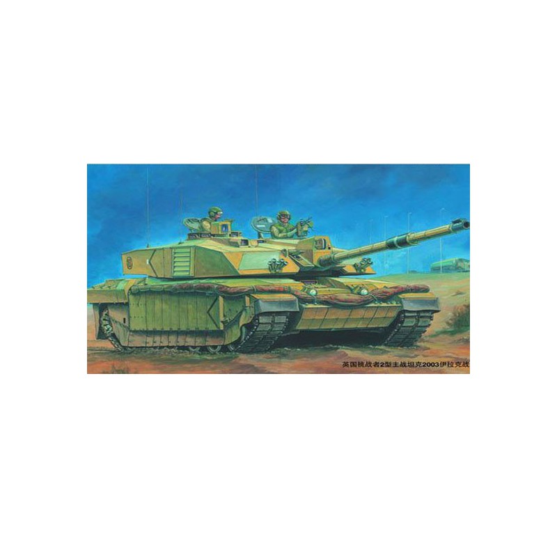 Challenger II Mbt Basra 2003 Telic plastic plastic model | Scientific-MHD
