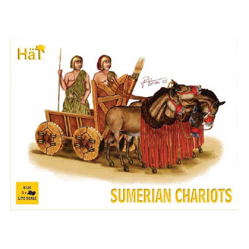 Sumerian truck figurine1/72 | Scientific-MHD