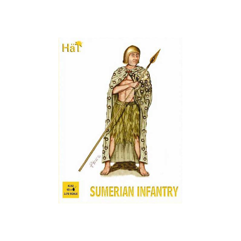 Summerian infantry figurine 1/72 | Scientific-MHD