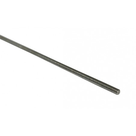 Steel material threaded steel M2.5 x 100 cm | Scientific-MHD