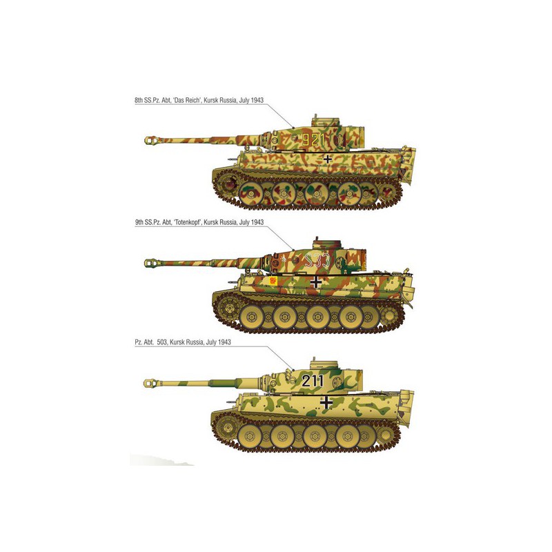 Tiger I operated plastic tank model. Citadel 1/35 | Scientific-MHD