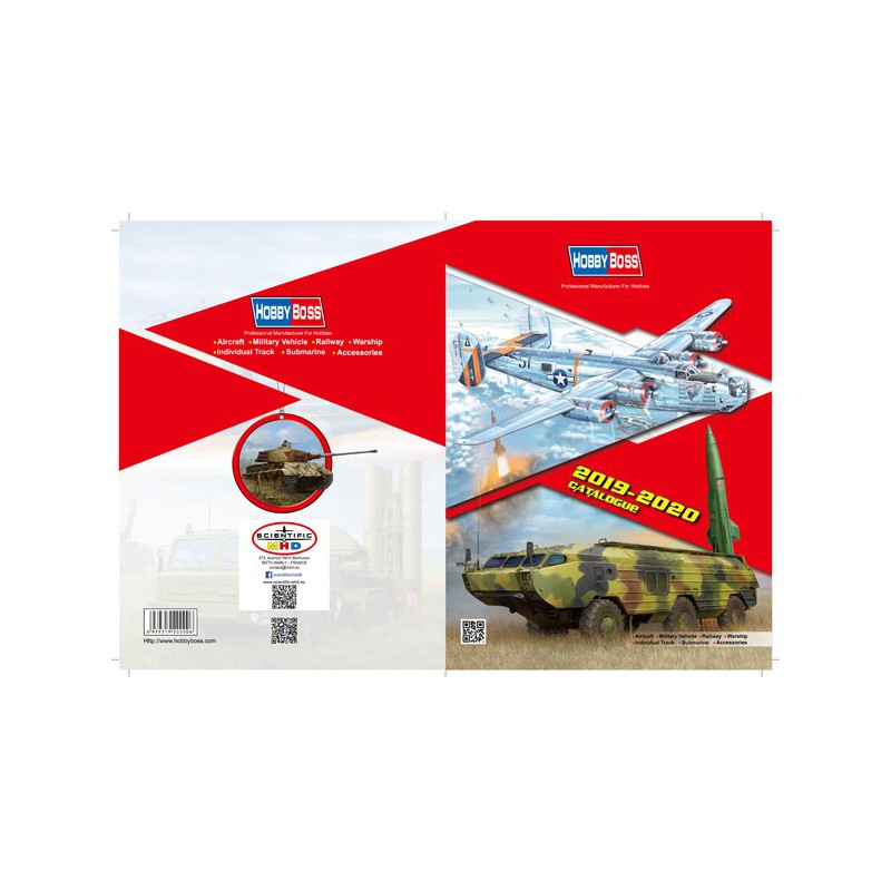 Plastic plane model catalog Hobby Boss 2019-20 | Scientific-MHD