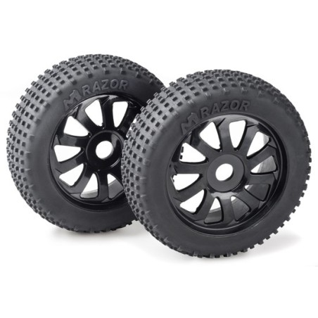 Radiocomanded car accessories pair Razor wheels 6 B. 1/8 | Scientific-MHD