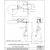 Embedded accessory Return Bi-Jambes 9 to 20kg pneumatic-AT-6 1/5 | Scientific-MHD