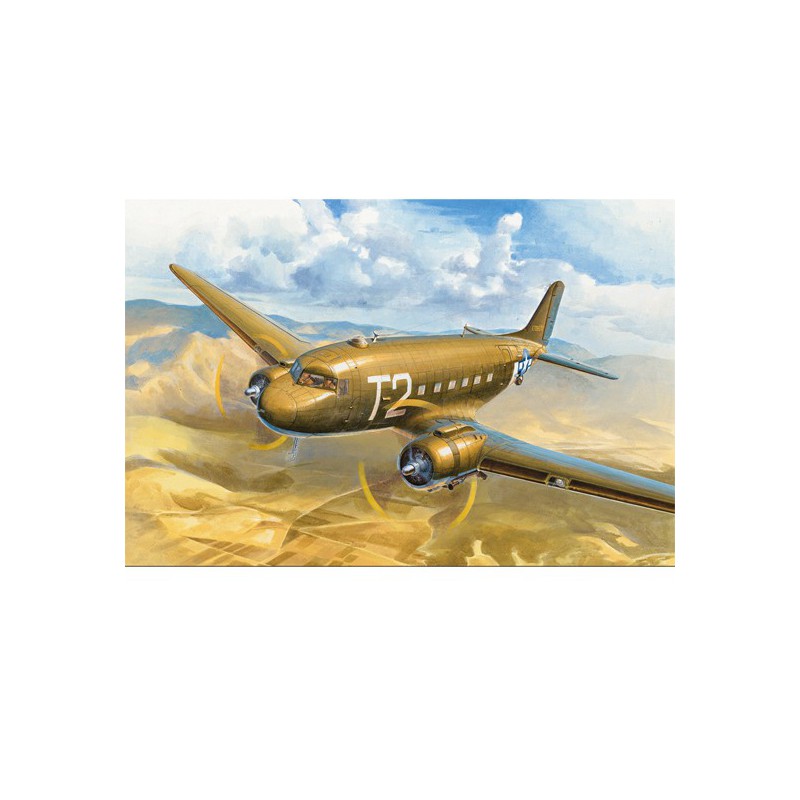 Plastic plane model C-47D Skytrain 1/72 | Scientific-MHD