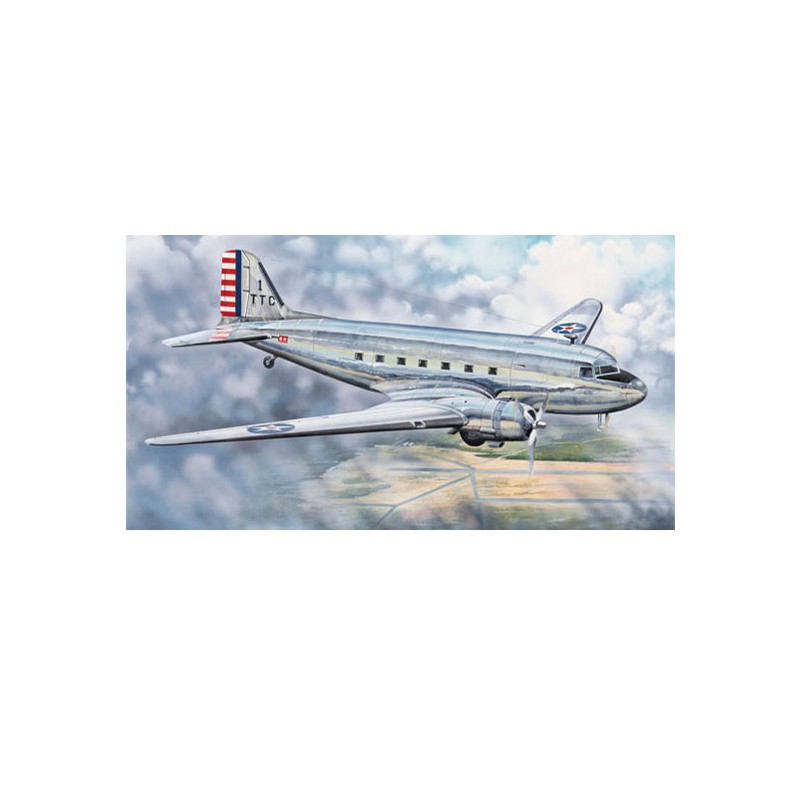 Plastic plane model C-48C Skytrain | Scientific-MHD