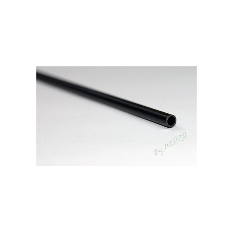 Round tube carbon material 6/10mm 1m | Scientific-MHD