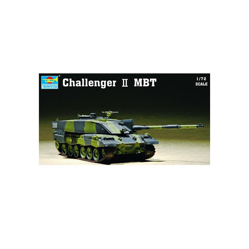 Challenger II Mbt plastic tank model | Scientific-MHD