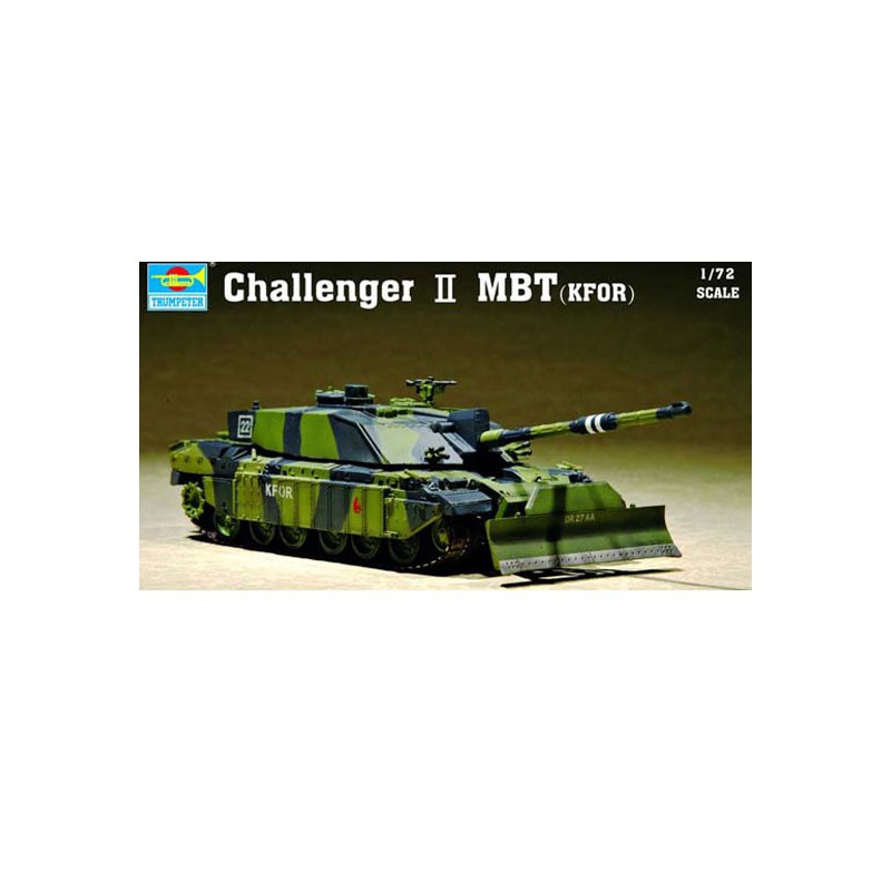 Challenger II Mbt plastic tank model | Scientific-MHD