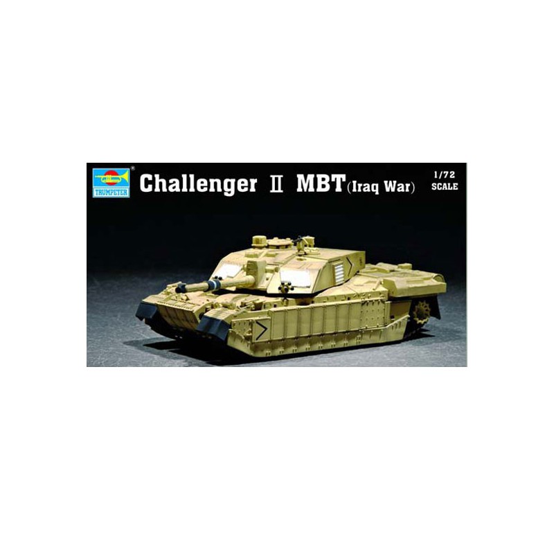 Challenger II Mbt plastic tank model | Scientific-MHD