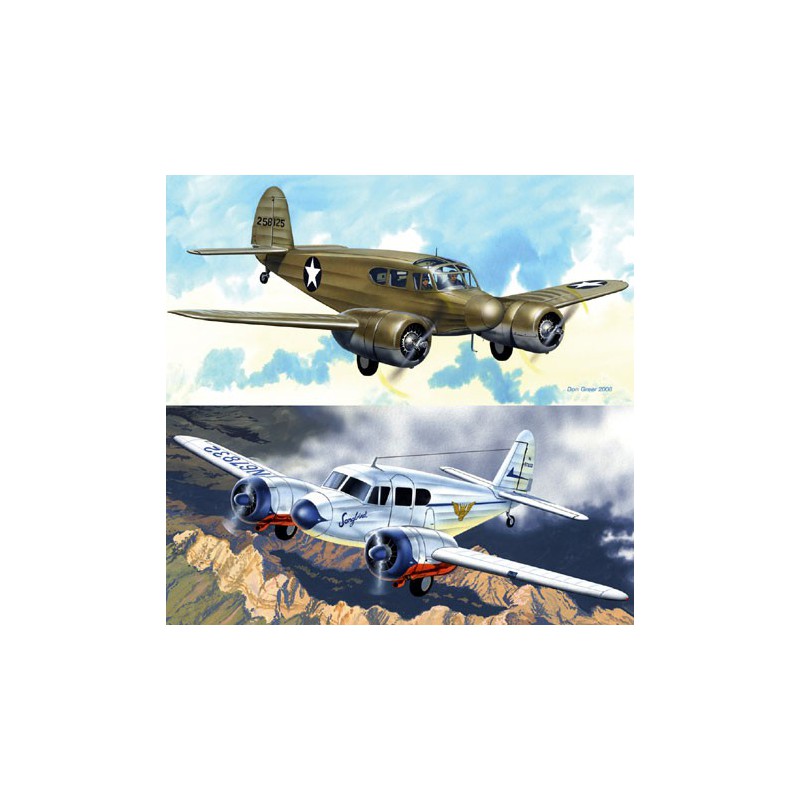 UC-78 Bamber 1/48 plastic plane model | Scientific-MHD