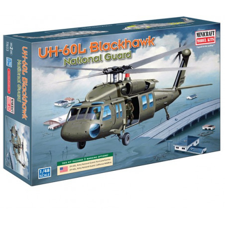 UH-60L Blackhawk 1/48 plastic helicopter model | Scientific-MHD