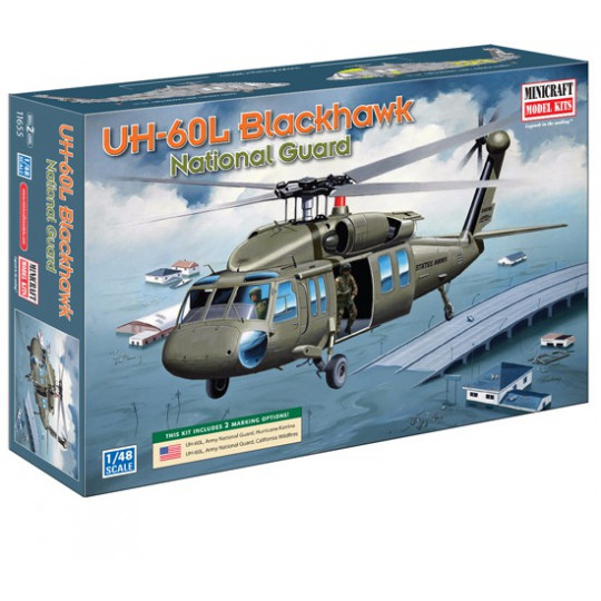 UH-60L Blackhawk 1/48 plastic helicopter model | Scientific-MHD