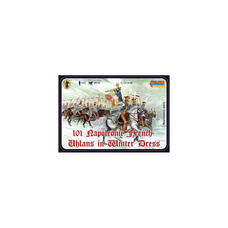 French Uhlans figurine in winter 1/72 | Scientific-MHD