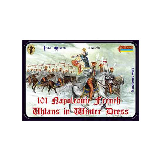 French Uhlans figurine in winter 1/72 | Scientific-MHD