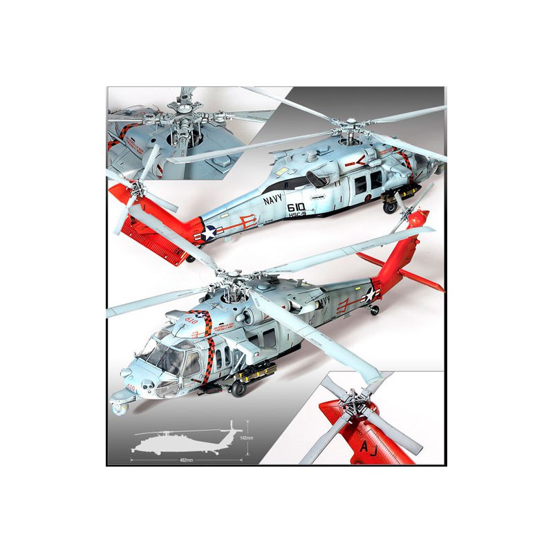 USN MH-60S1/35 plastic plastic helicopter model | Scientific-MHD
