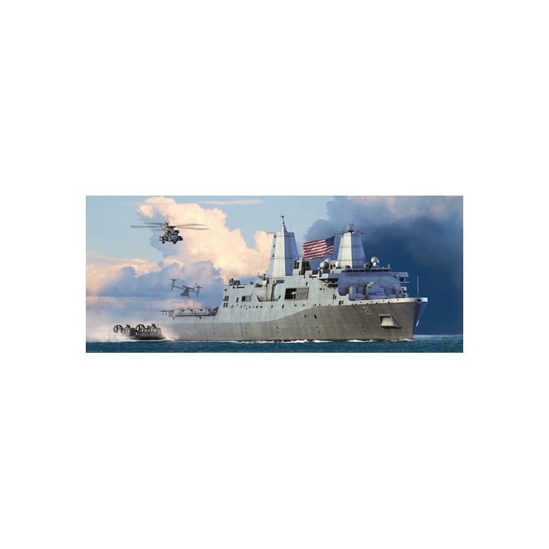 USS New York plastic boat model (LPD-21) 1/700 | Scientific-MHD