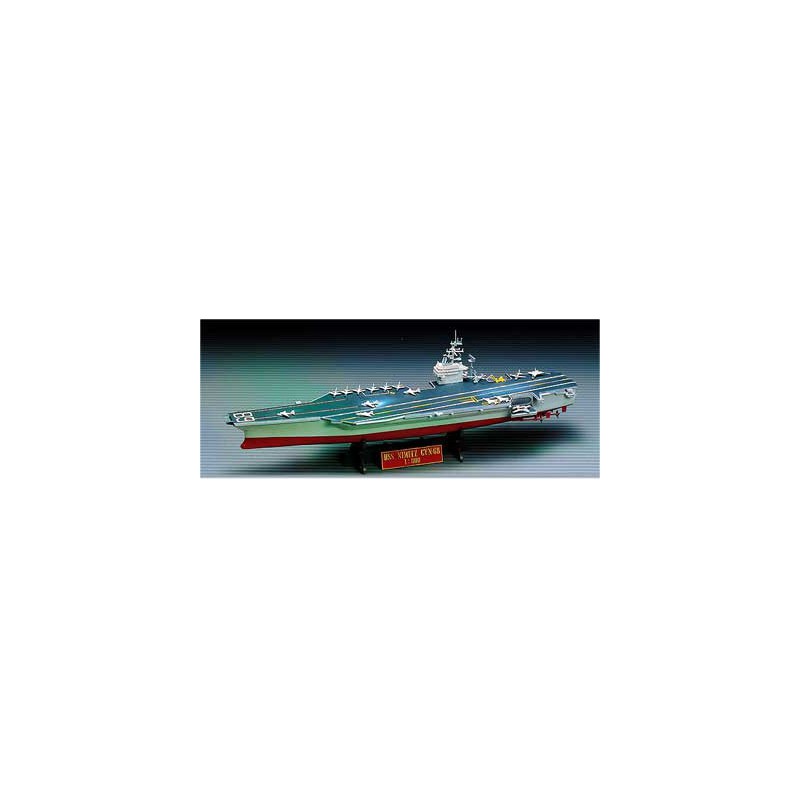 USS plastic boat model Nimitz1/800 | Scientific-MHD