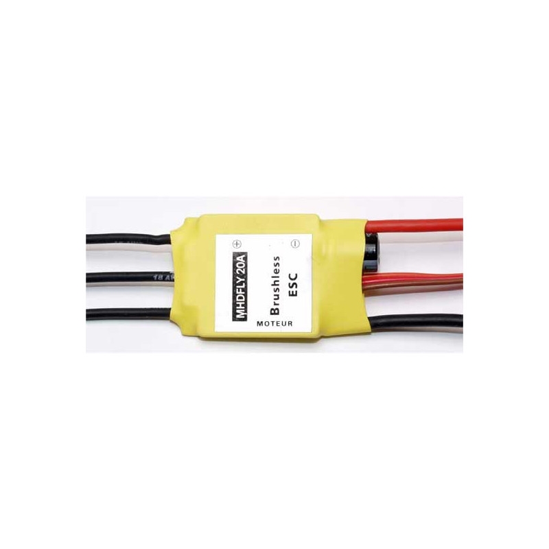 Radio -controlled electric motor Brushless 20a variator | Scientific-MHD