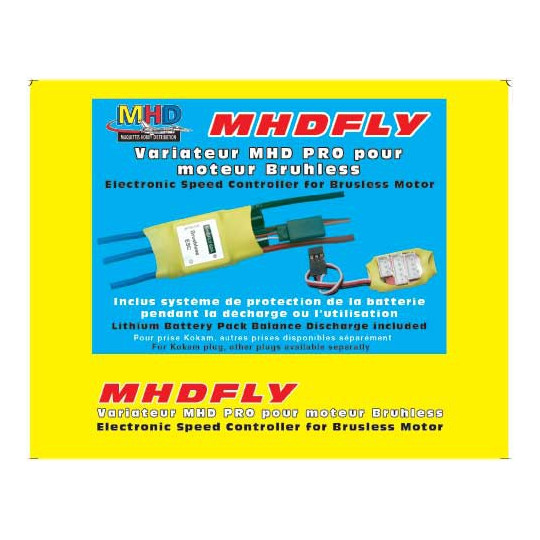 Radio -controlled electric motor Brushless Pro 25a variator | Scientific-MHD