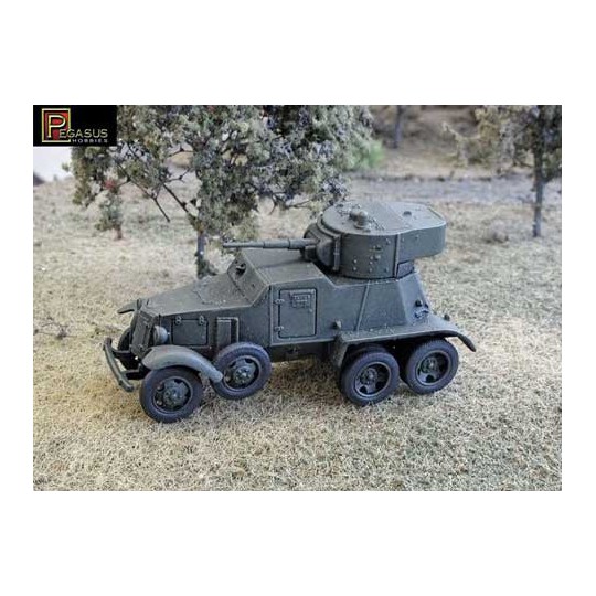 Ba-6 plastic tank model Armoured because 1/72 | Scientific-MHD