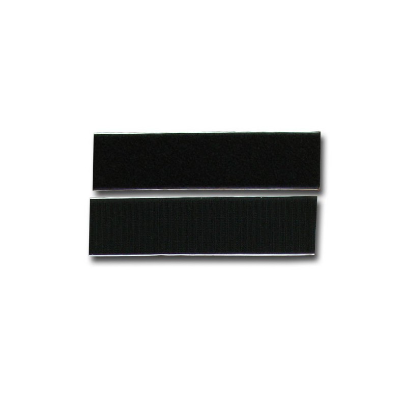 Velcro on -board accessory black sticker 50mm x 20cm | Scientific-MHD