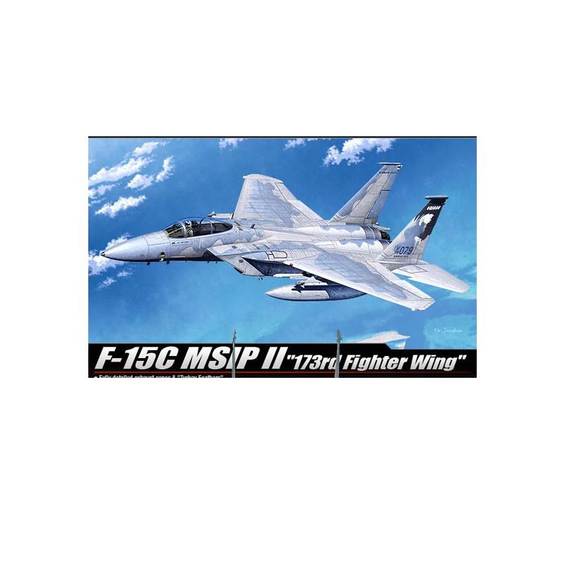 F-15C MSIP II 1/72 plastic plane model | Scientific-MHD