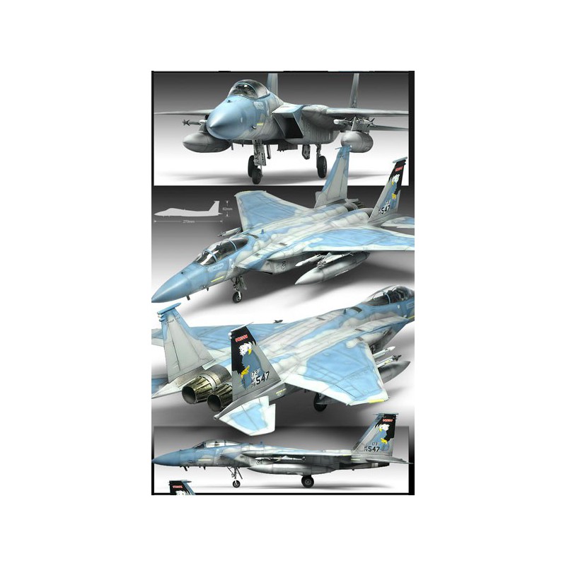 F-15C MSIP II 1/72 plastic plane model | Scientific-MHD