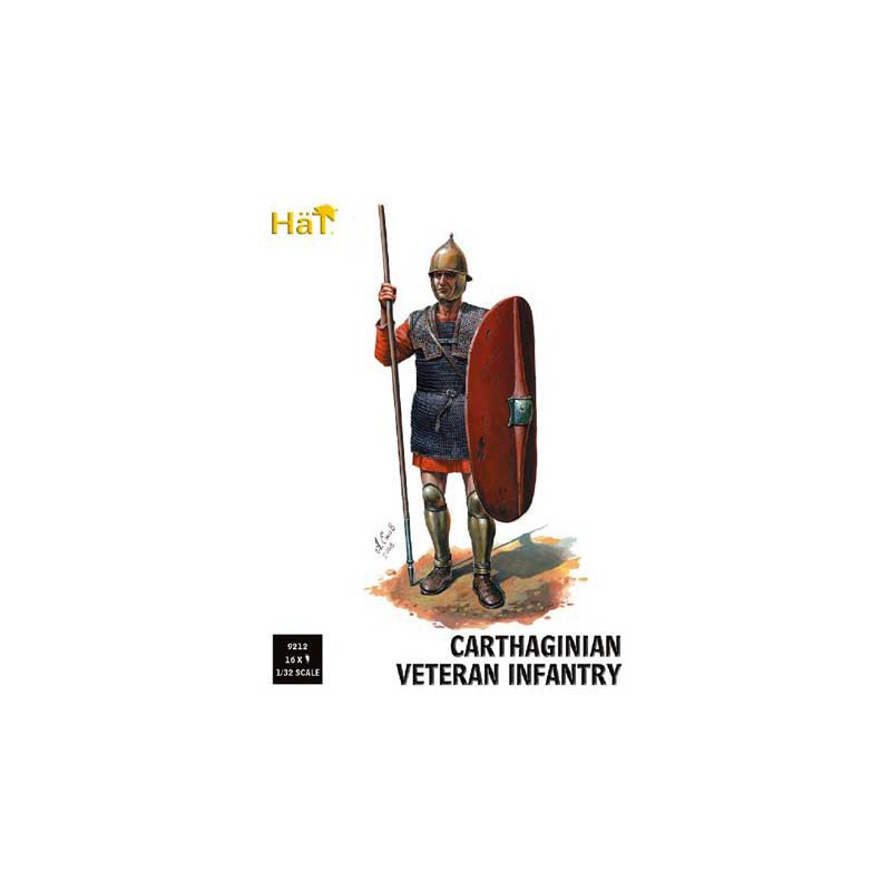 Carthaginian veterans 1/32 figurine | Scientific-MHD