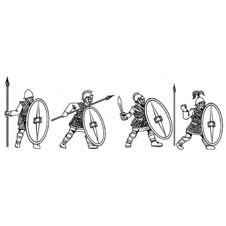 Carthaginian veterans 1/32 figurine | Scientific-MHD