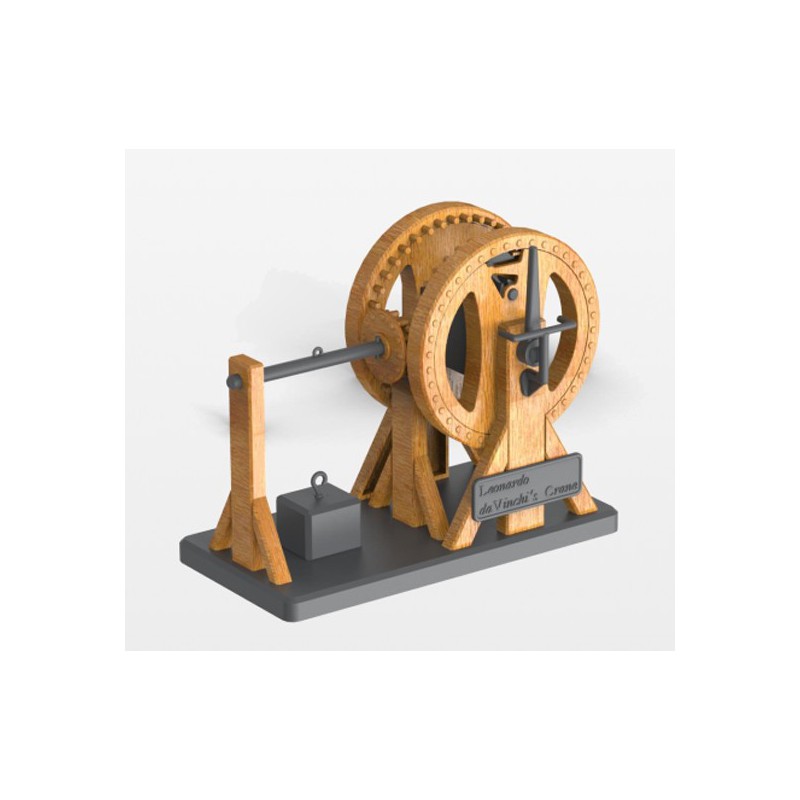 Educational plastic model da vinci leverage crane | Scientific-MHD