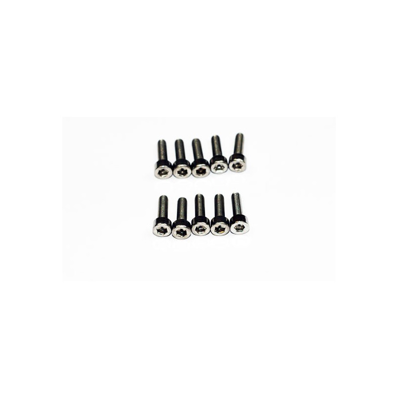 Visserie Vis BTR TC stainless steel m2x20 (10 pieces) | Scientific-MHD