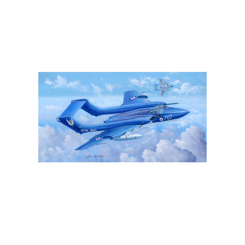 Havilland DH.110 1/48 plastic plane model | Scientific-MHD