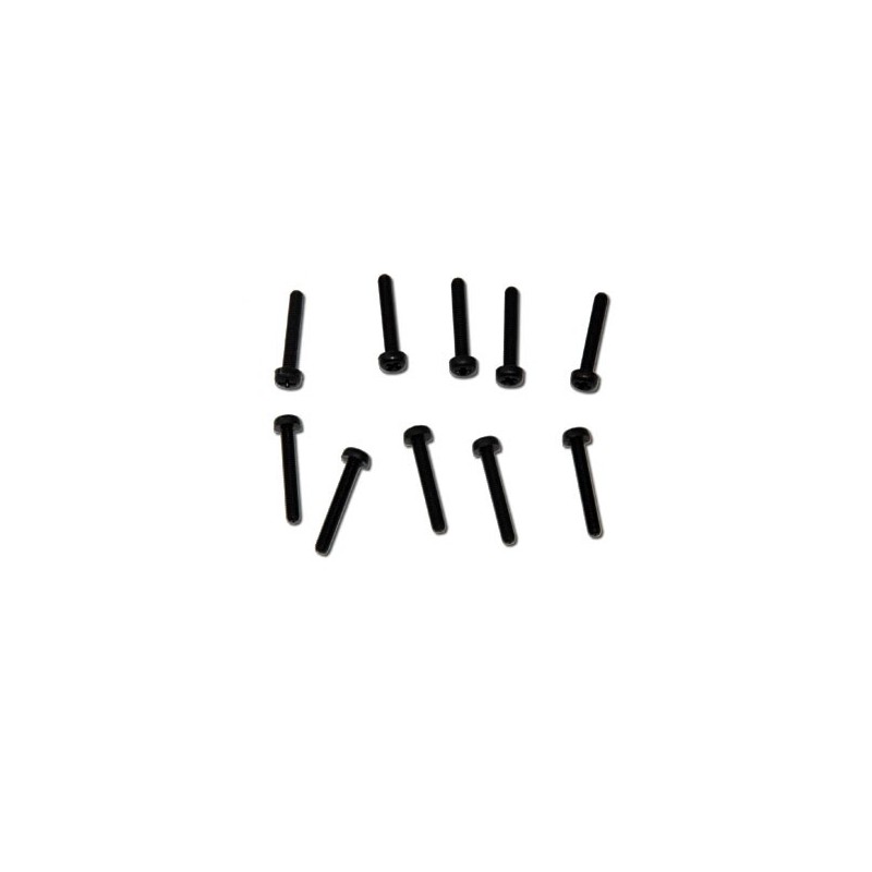 TC Nylon Black M3x20 screw screws (10 pcs) | Scientific-MHD