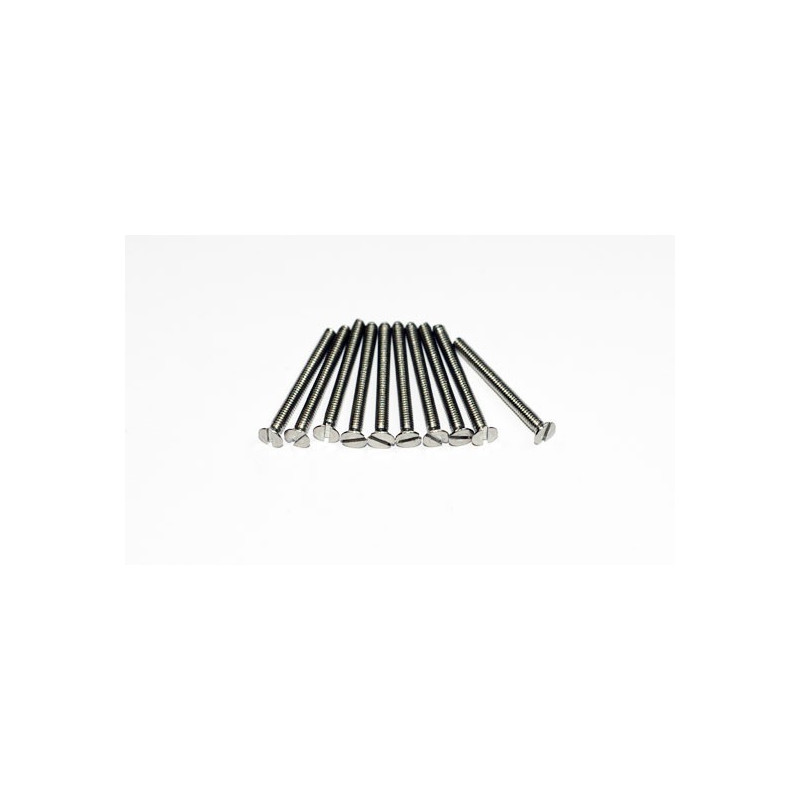 Visserie screw TF stainless steel M2.5x10 (10 pieces) | Scientific-MHD