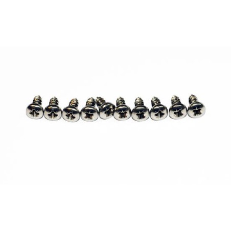 Visserie screw tole stainless steel spur head pozi m2.2x6.4 (10 pcs) | Scientific-MHD Visserie screw tole stainless steel spur head pozi m2.2x6.4 (10 pcs) | Scientific-MHD