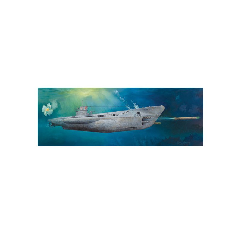 DKM U-Boattype VIIC U-552 plastic boat model | Scientific-MHD