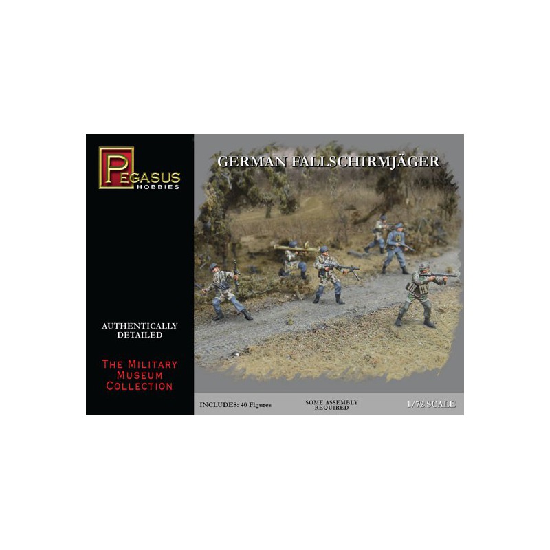WWII FALLSCHIRJAGER 1/72 figurine | Scientific-MHD