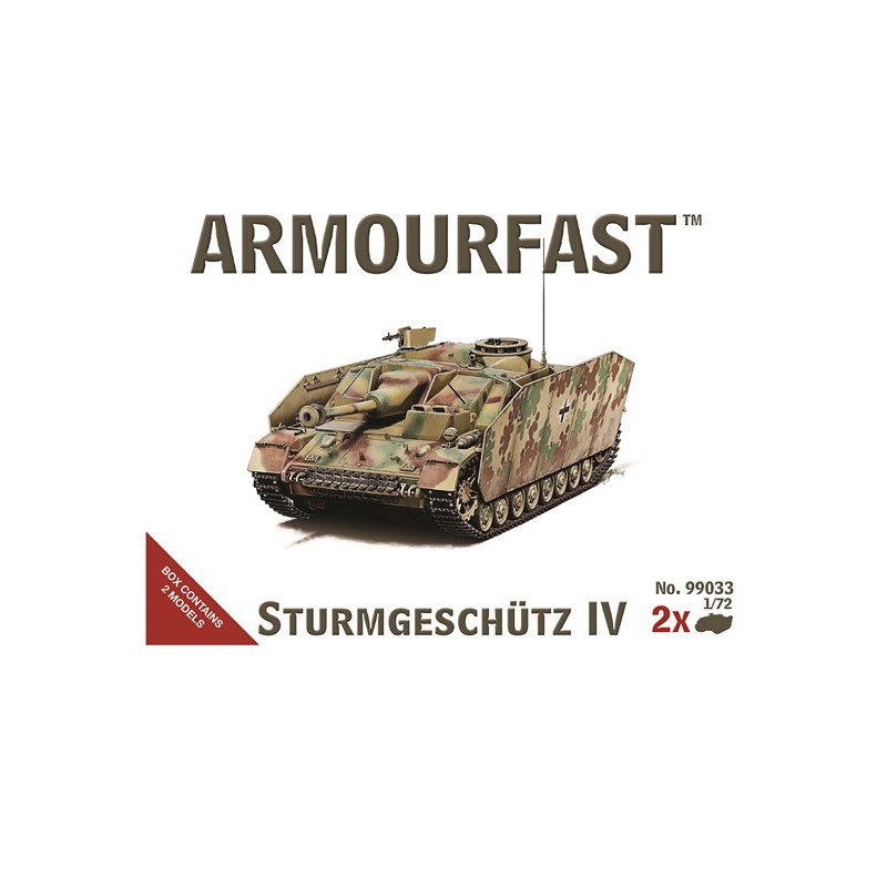 Sturmgeschütz IV 1/72 plastic tank model | Scientific-MHD