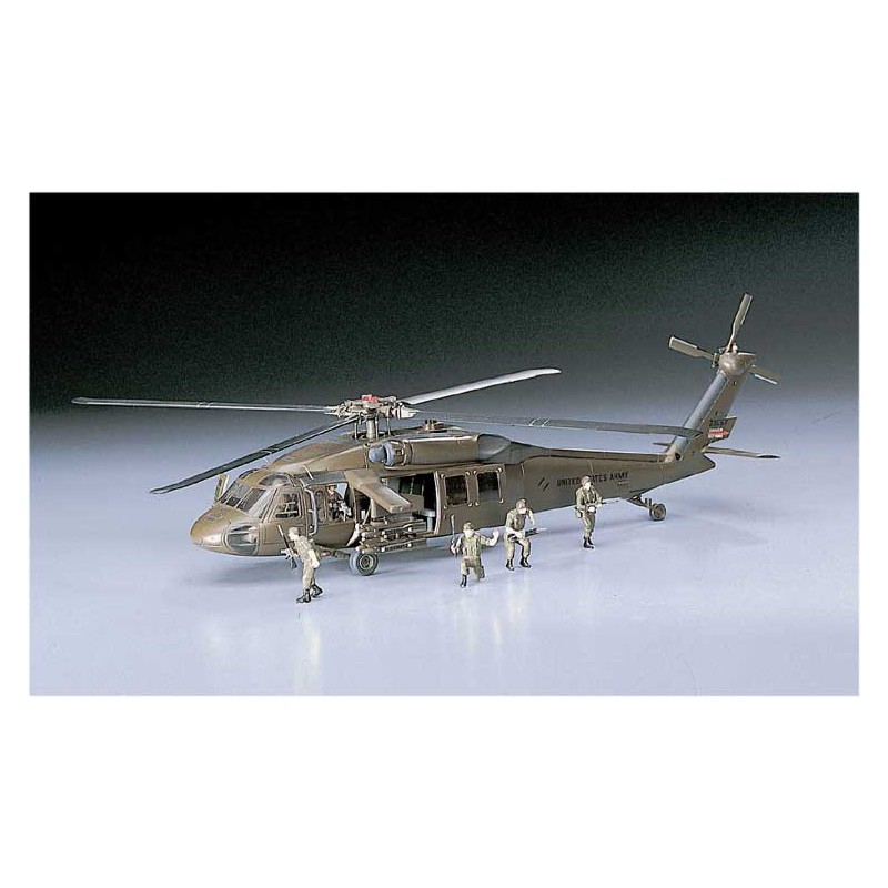 UH-60A HAWK (D3) 1/72 plastic plastic helicopter model (D3) | Scientific-MHD