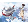 Plastic plane model B747-400 Egg Plane | Scientific-MHD Plastic plane model B747-400 Egg Plane | Scientific-MHD