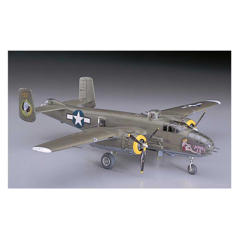 Plastic plane model B-25J Mitchell (E16) 1/72 | Scientific-MHD