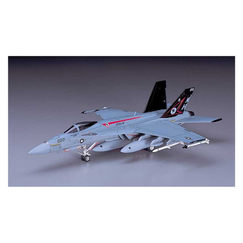 F/A-18E Superhornet plastic plane model (E19) 1/72 | Scientific-MHD