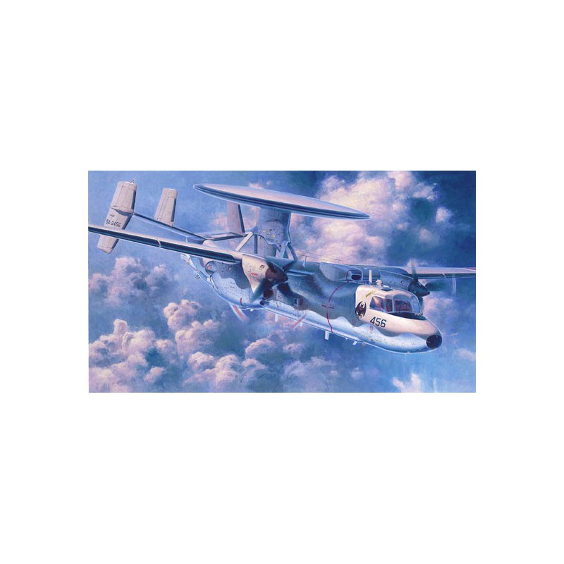 Plastic plane model E-2C Hawkeye J.A.S.D.F. 1/72 | Scientific-MHD