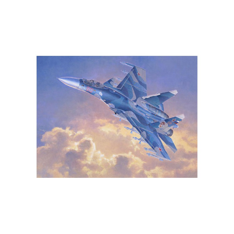SU-33 plastic plane model Flanker D 1/72 | Scientific-MHD